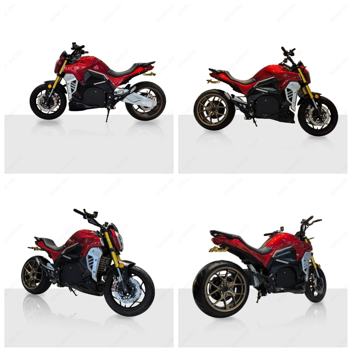 

Электрический мотоцикл Stlf Brembo с калиперами, гоночный, с мотор-колесом 8000 Вт, литиевой батареей, перевернутой подвеской, скорость до 140 км/ч