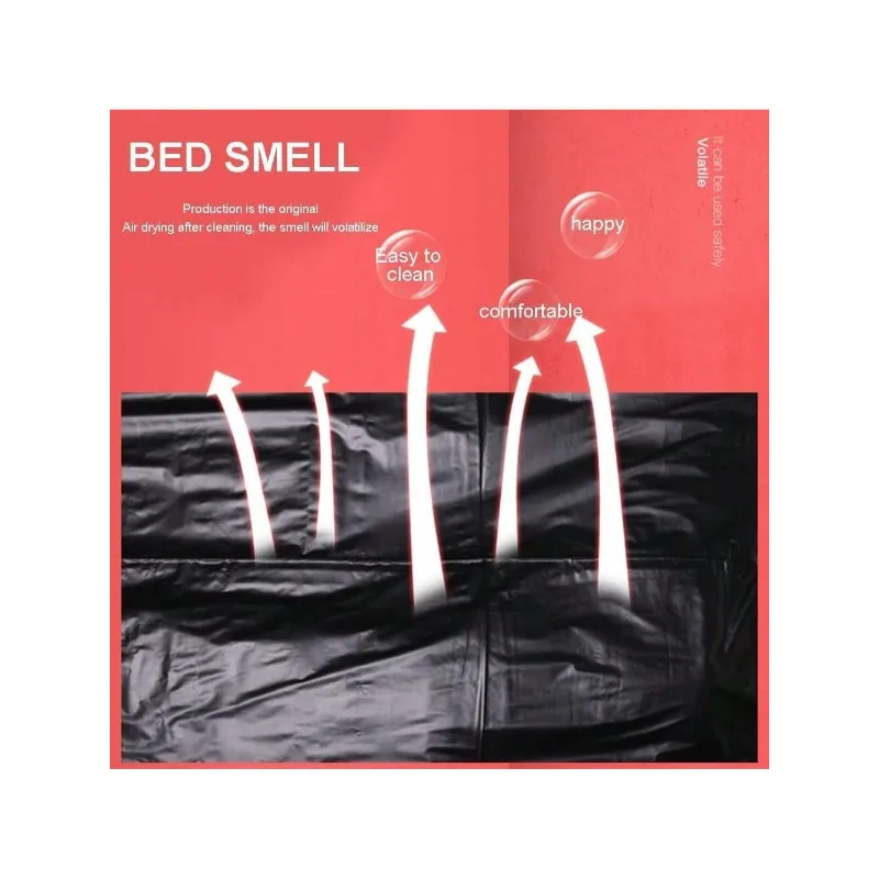 BDSM Waterproof Adult Sex Bed Sheets PVC Bed Cover Sex Game LubricantsCouple Game Flat Sheet Coverlet Flirt Play Adult Sex Toy - Image 3