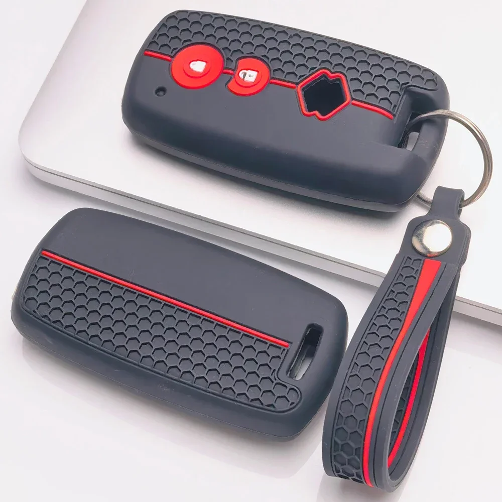 Key Fob Cover for Suzuki Swift SX4 Grand Vitara Jimny Wagon R Alto Splash Kizashi Celerio Ignis 2000-2018 2 with Keychain