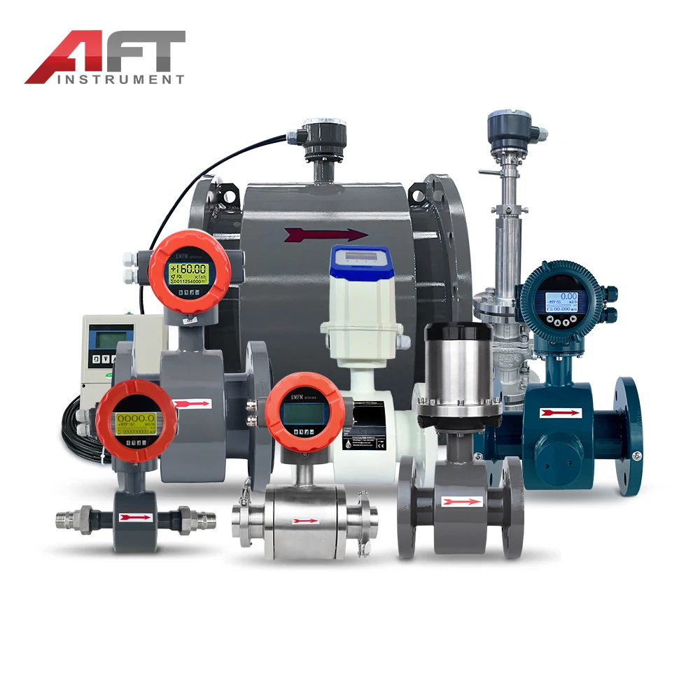 Long-Lasting Smart Self-Diagnosing Conductive Liquid RS485 24VDC Multi-Parameter Measurement Magnetic Flowmeter