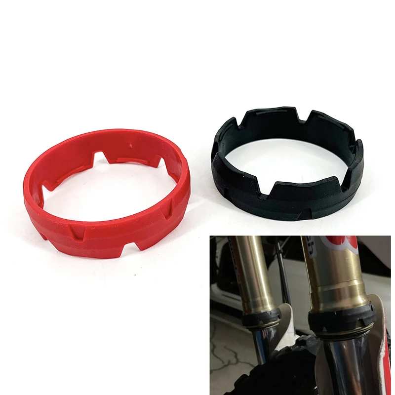 Universal Motorcycle Absorber Sleeve Front Fork Protection Ring Motocross Shock Absorber Anti-wear Accessories