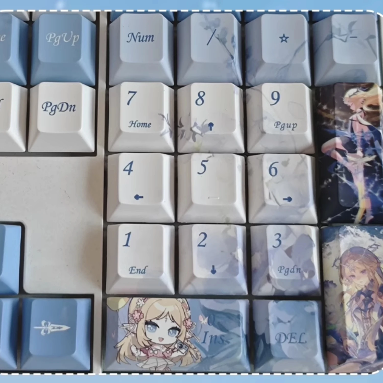 Il modello del copritasto Mingchao aggiunge scanalature tattili dell'atmosfera artistica migliorano la capacità di riconoscimento chiave Acceleray della velocità di digitazione