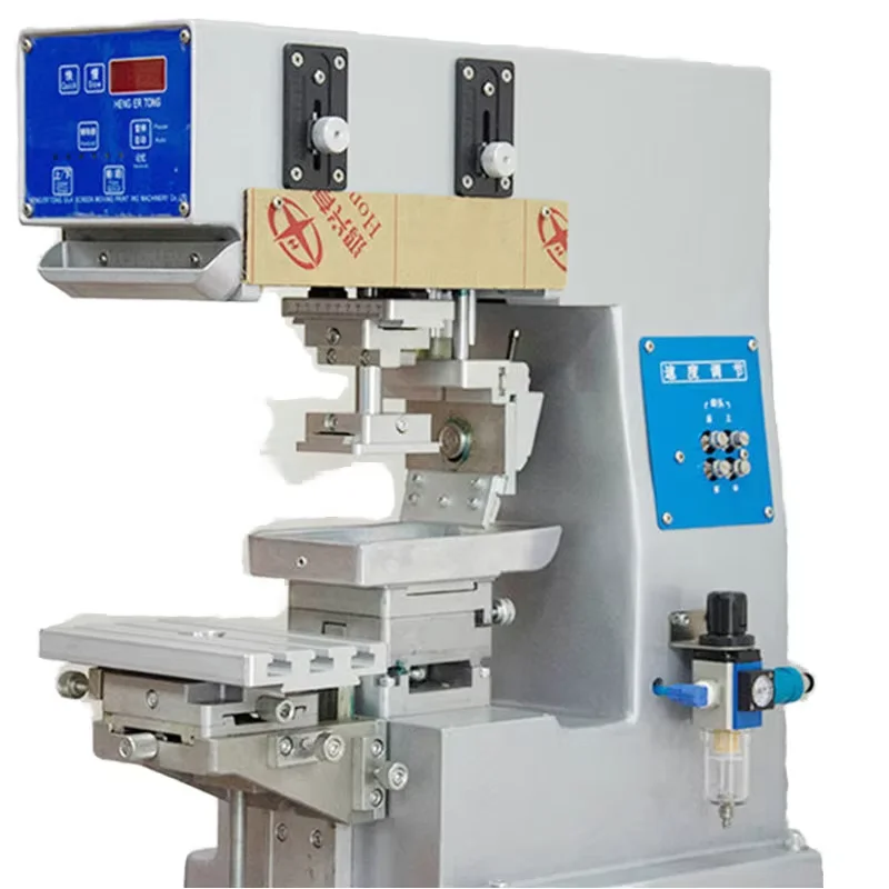 High Quality Tube Printer-Gravure Single Color Ink Cup Tampografia New Paper Label Printer Automatic Large Pad Print Machine