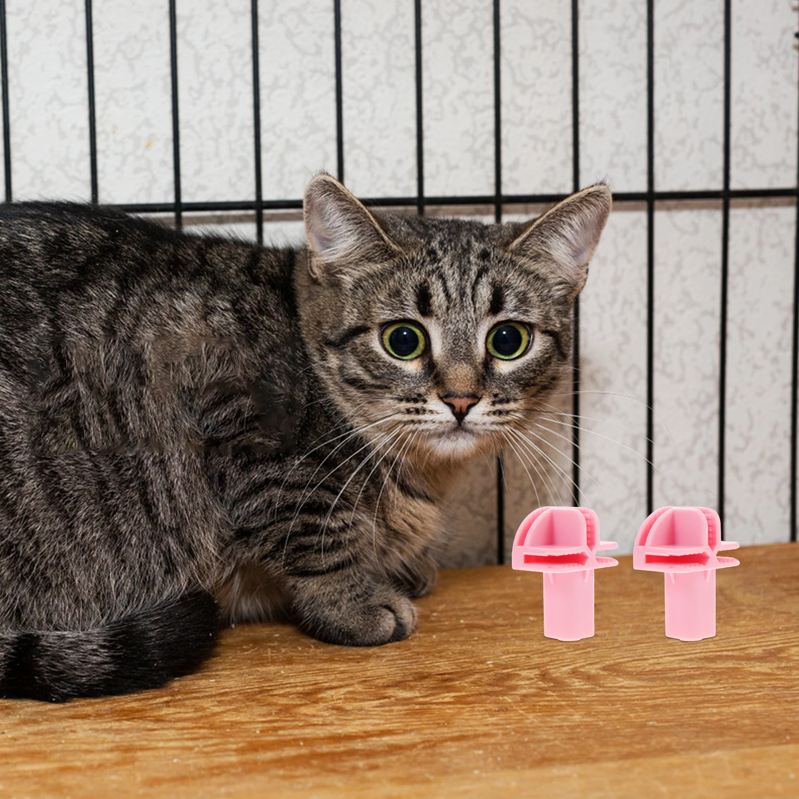 

10 Pcs Cat Cage Caster Accessories Abs Plastic Replacement Wheels Bird Cage Spinner Swivel Connectors Adapters