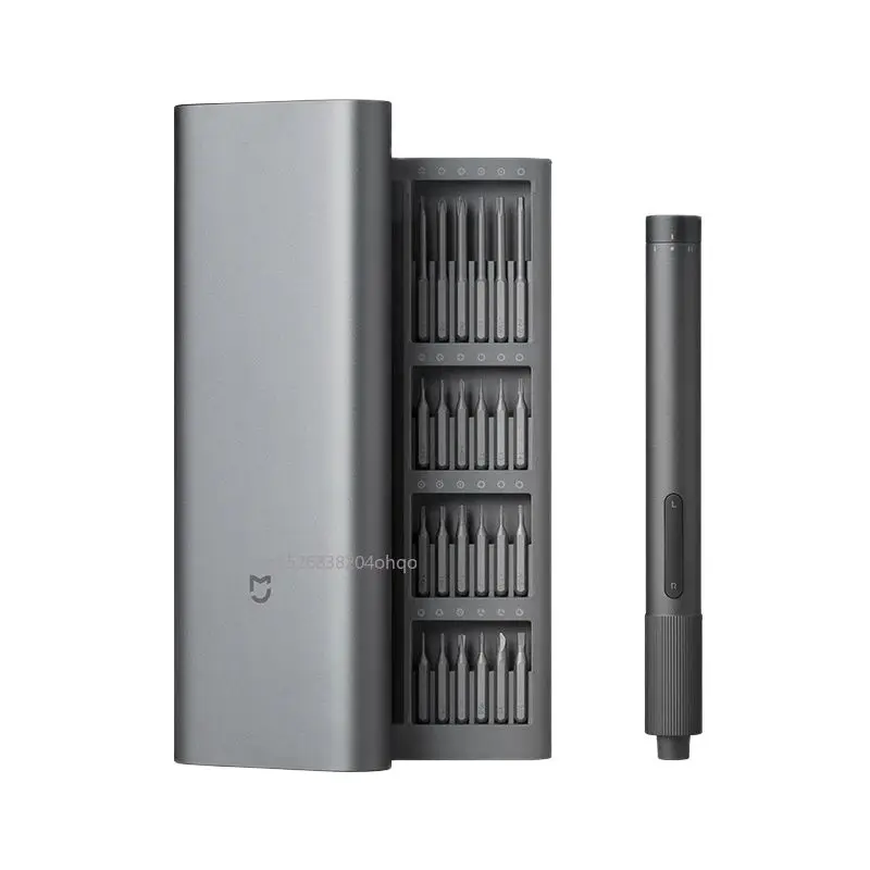 

Набор прецизионных электрических отверток Mijia, 2 редуктора, крутящий момент, 400 винтов, 1 Type-C, перезаряжаемая Магнитная алюминиевая фотокоробка