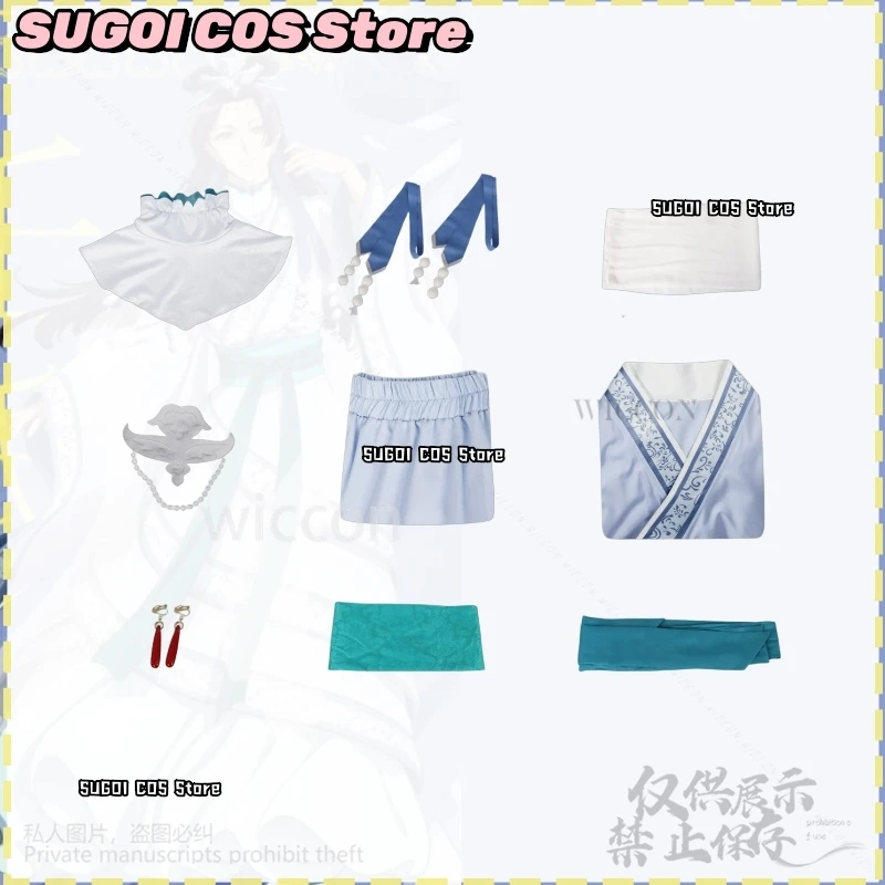 Jinshi Anime The Apothecary Diaries Kusuriya No Hitorigoto 2nd Season Cosplay Costume Chinese Styles Lolita Dress Wig Customized