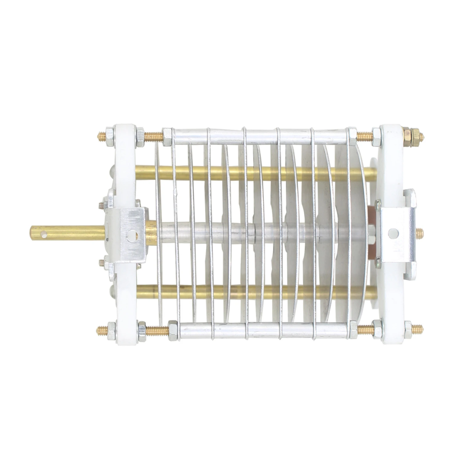 

1PC 40P Air capacitor Air Dielectric 1.5KW Variable Capacitor Electrical High current control module high frequency accessories