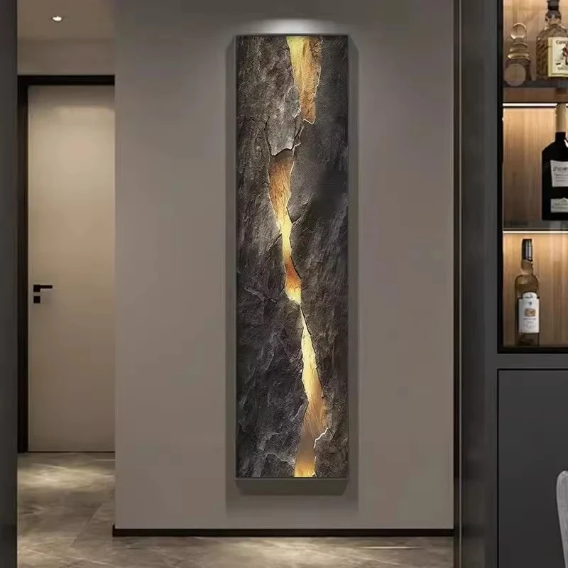 

[3D imitation] Modern Minimalist Living Room LED Wall Lamp Art Background Painting In The Studio Restaurant Bedroom Entrance