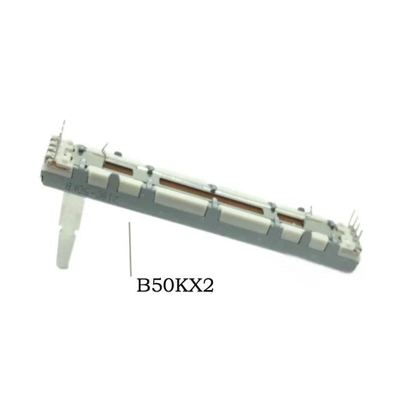 1pcs Japan Sliding Potentiometer 75mm 50KB with center point  DDJ-400 800 RR SR2 ERGOV FLX6 CMX-3000 5000 Handle height 20mm