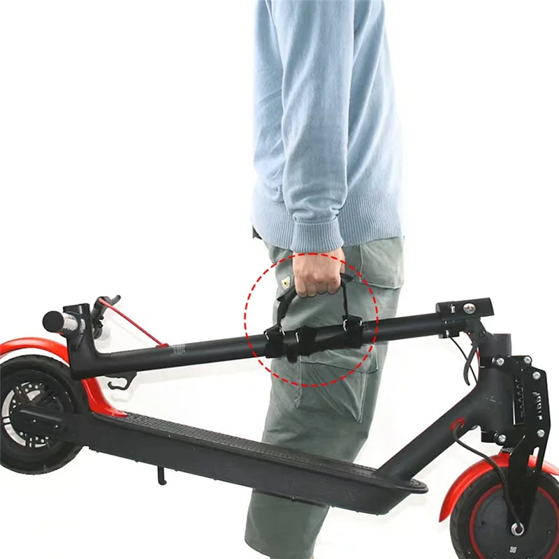 

AZ-Scooter Carry Handle Portable Hand Carrying Handle Straps Handles Bandage For M365/MAX G30 Scooter Universal, Easy To Use Bla