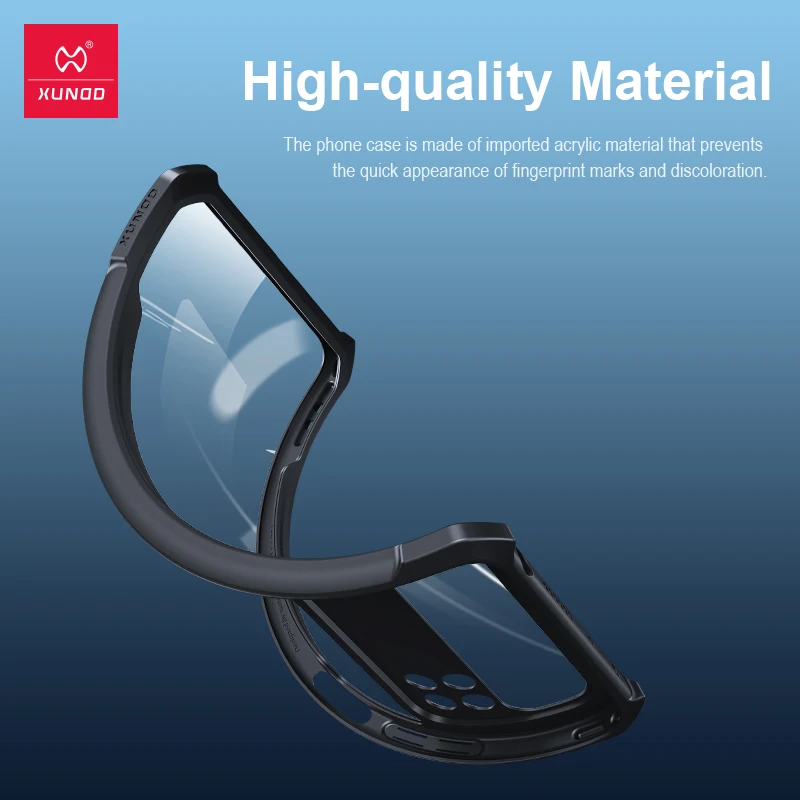 Xundd Telefon Fall Für POCO X4 X3 M4 Pro Fall Airbag Stoßfest Stoßstange Shell Bildschirm & Objektiv Volle Schutz Zurück tranparent Abdeckung