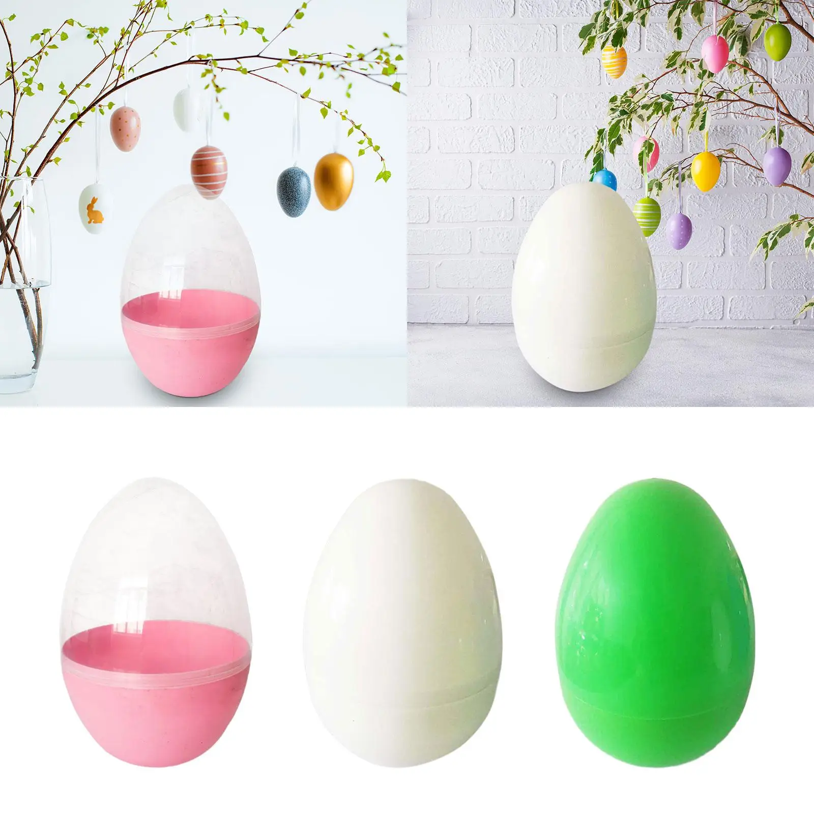 Empty Easter Egg Creative Easter Gift Box Fillable Easter Egg for Filling Treats Hide Party Favors DIY Crafts Classroom Rewards