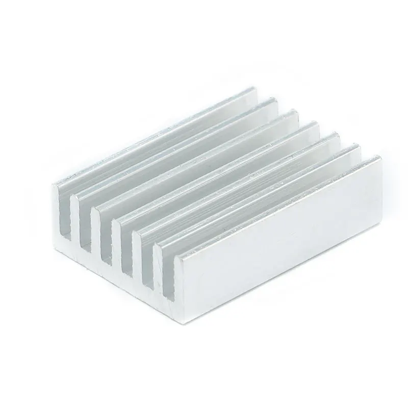 Disipador de calor de aluminio, 10 piezas, 20x14x6mm, radiador, Enfriador de refrigeración para Chip electrónico IC LED, 20x14x6mm
