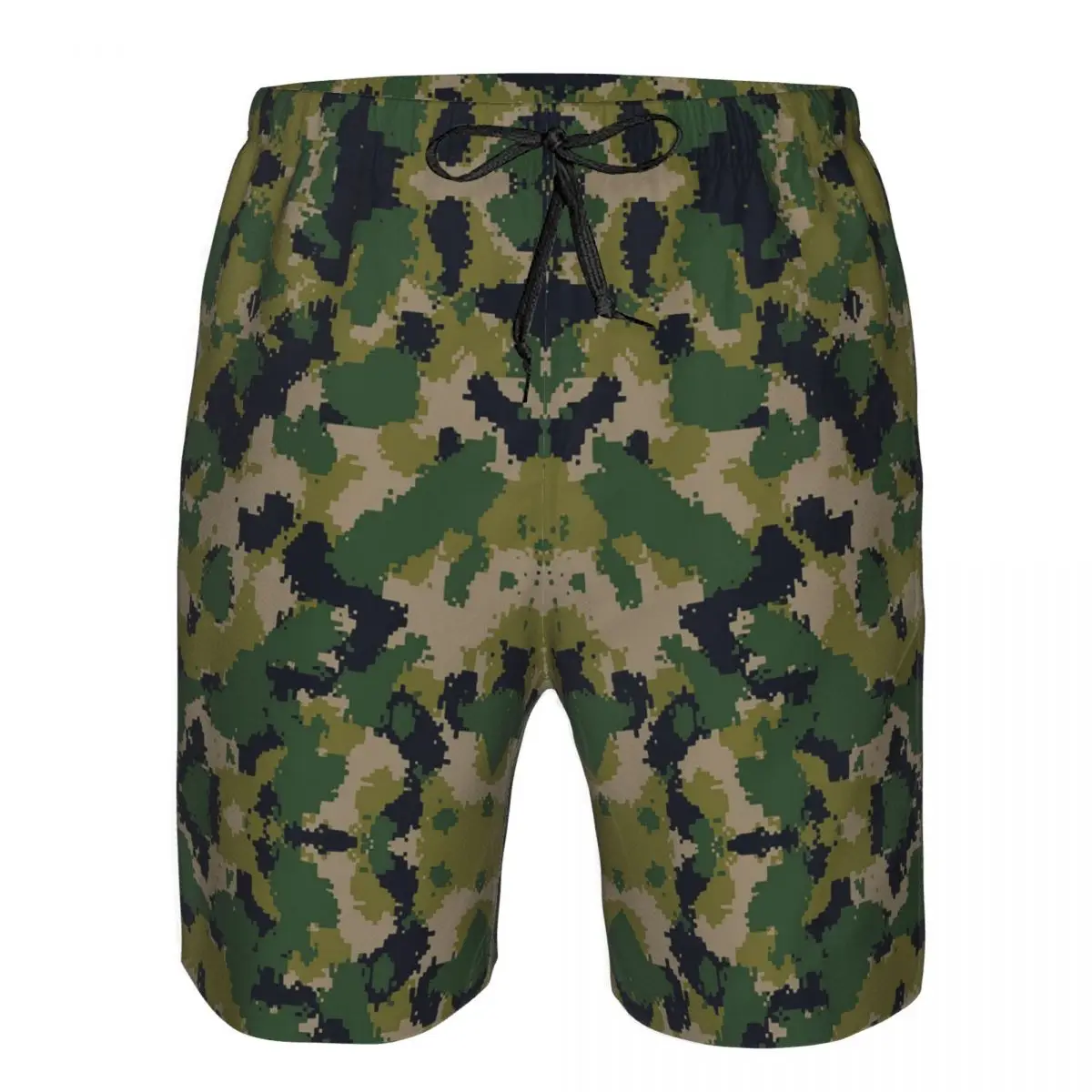

Splintertarn German WW2 Camouflage Army Military Camo Trunks Beach Board Shorts Casual Quick Dry Swim Summer Men Pants