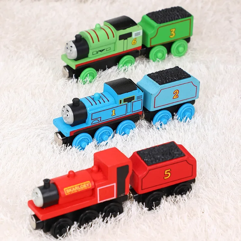 Thomas and Friends James Engine Gordon Henry Belle Mini wooden Trains Railway brio Thomas wood train Toys For Kids gift