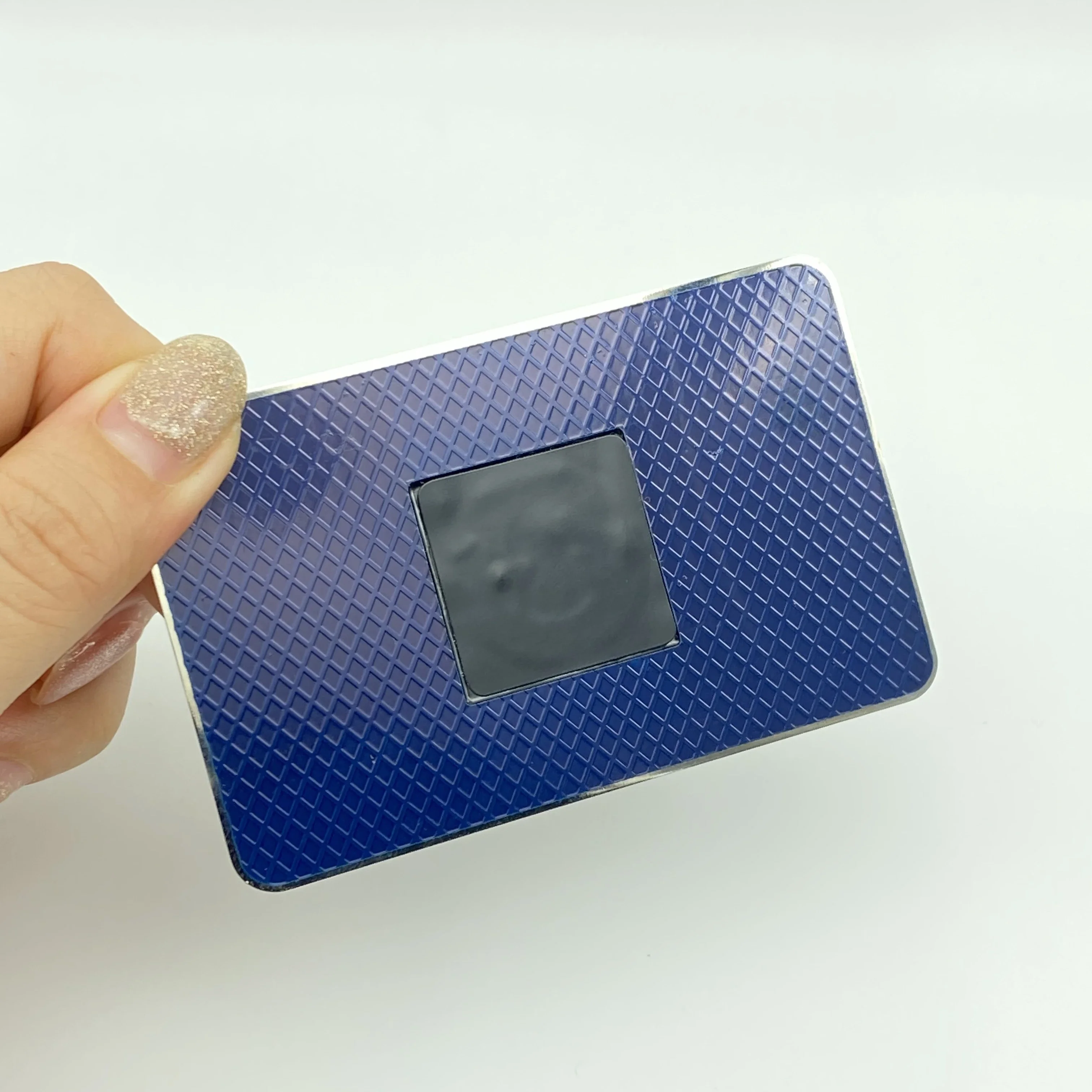 حار بيع الفولاذ المقاوم للصدأ Nfc بطاقة الأعمال المعدنية فارغة