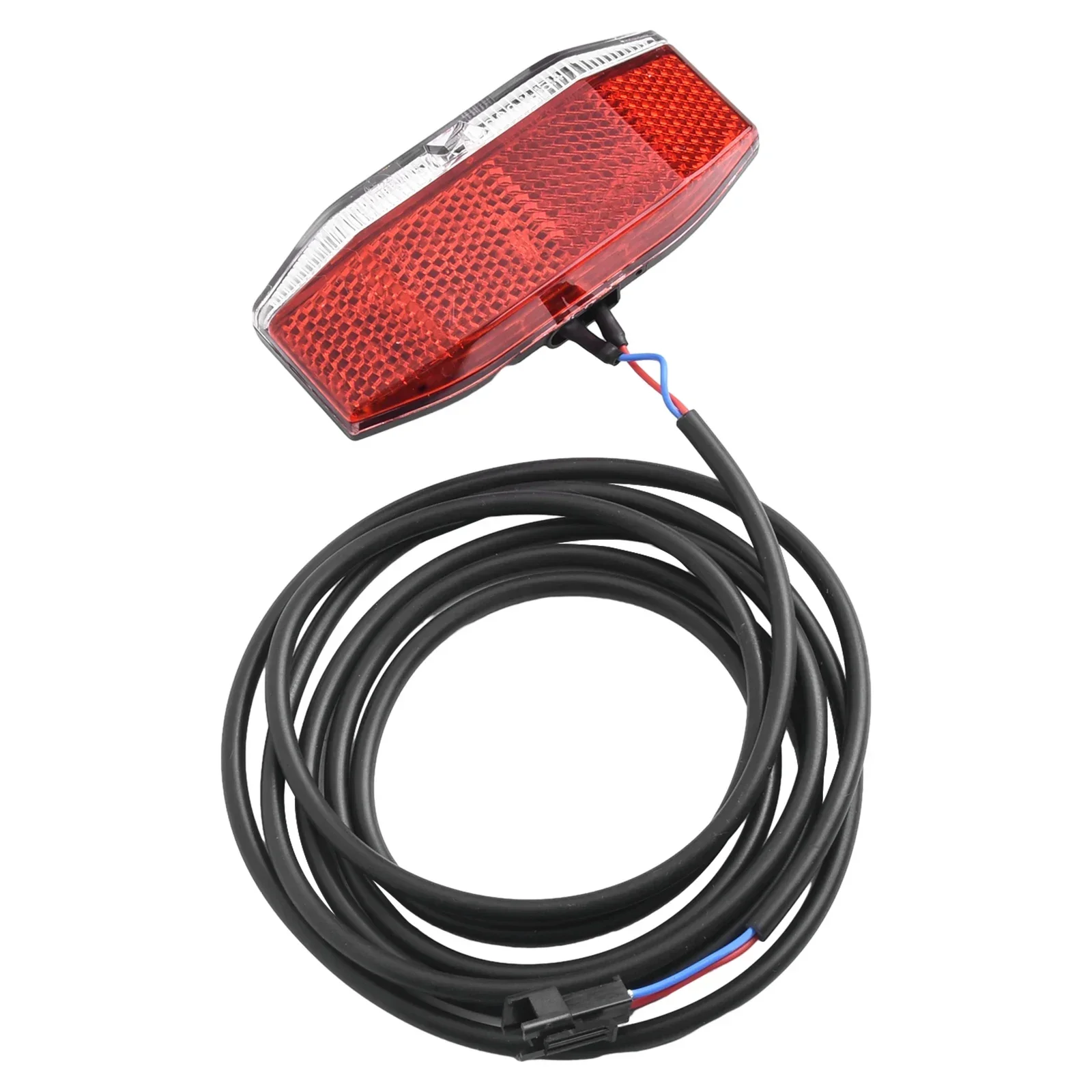 Enquêter arrière LED universel pour vélo électrique, lampe étanche, équitation nocturne, accessoires de feu arrière en iode, vélo électrique, 6V -