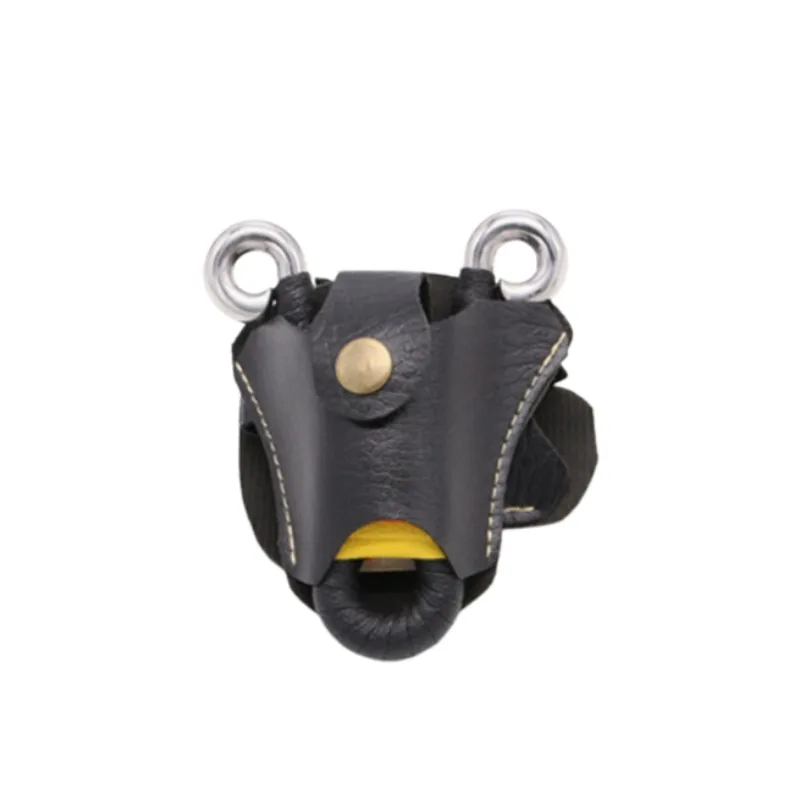 Portable Wear Resistant Leather Slingshot Waist Storage Pouch Multifunctional Catapult Accessories For Outdoor Training  Practic