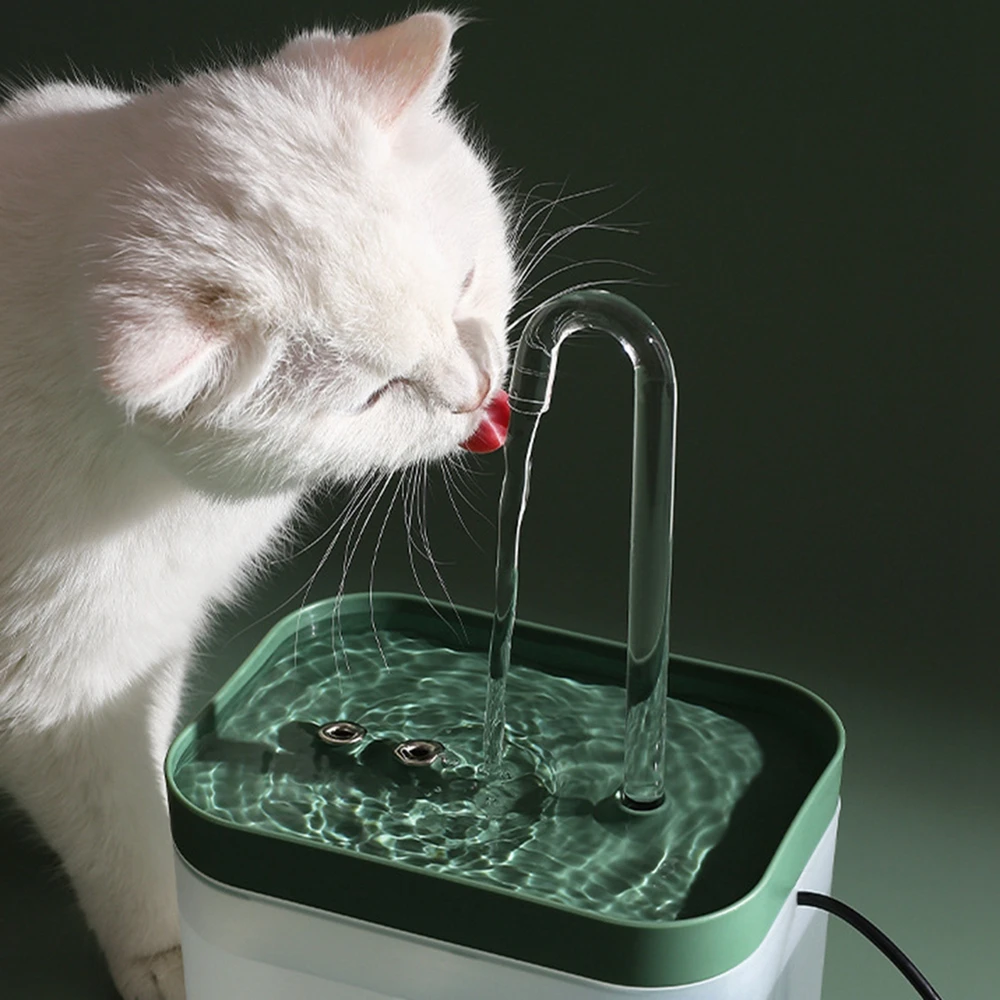 

1.5L Water Fountain Auto Filter USB Electric Mute Cat Drinker Bowl Recirculate Filtring Drinker for Cats Pet Water Dispenser