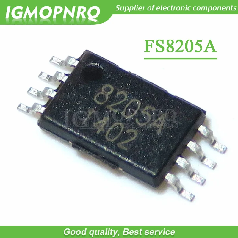10pcs FS8205A TSSOP8 FS8205 CEG8205A CEG8205 TSSOP 8205 8205A new and original