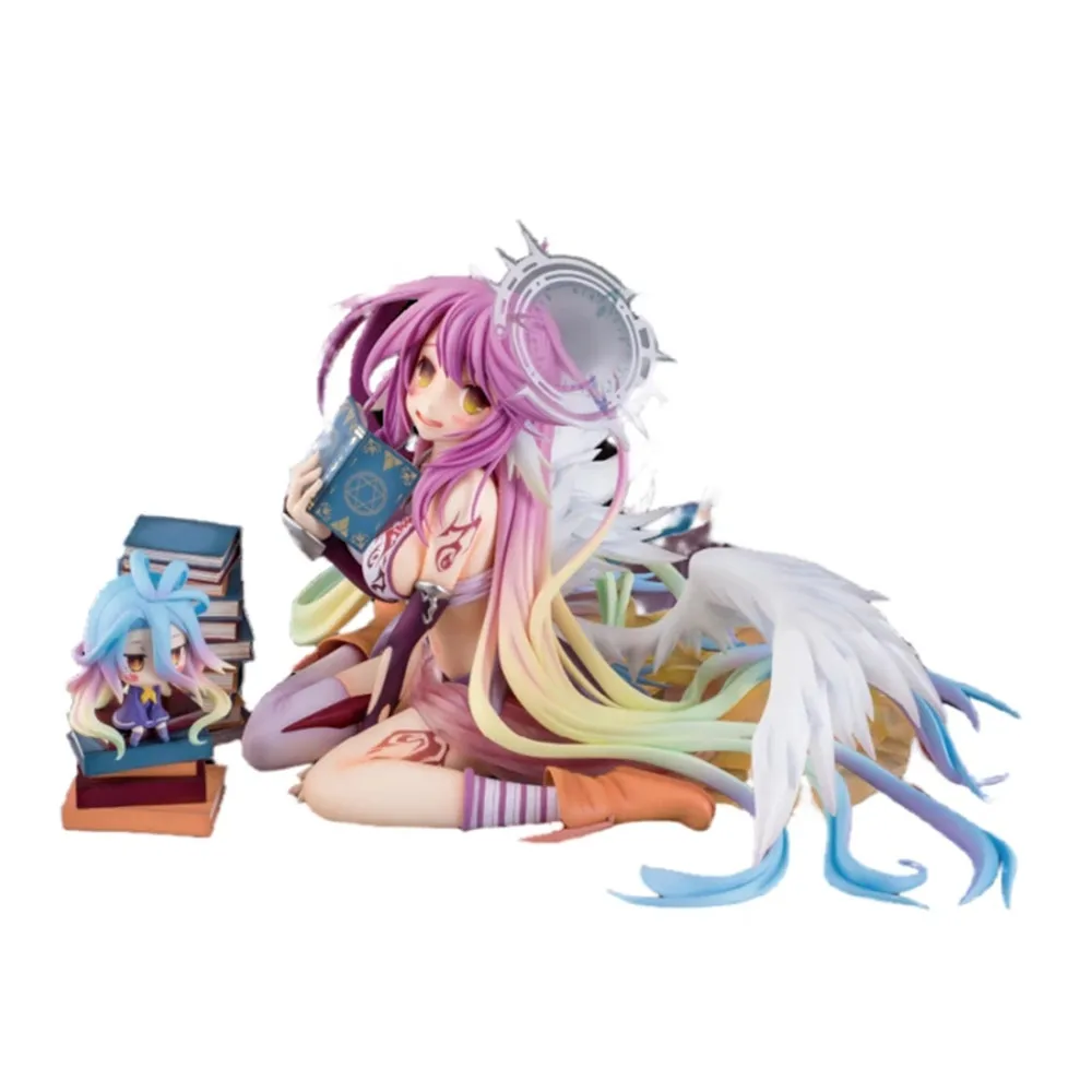 No Game No Life Flueqel Jibril Anime Action Figure PVC New Collection Figures Toys Collection