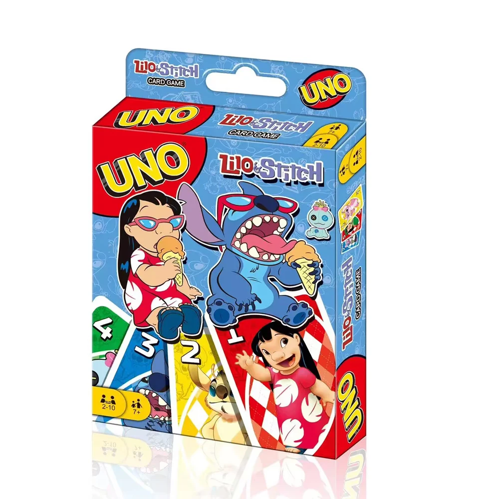 Mattel Games UNO Hello Kitty Card Game for Family Night Featuring Tv Show Themed Graphics and a Special Rule for 2-10 Players