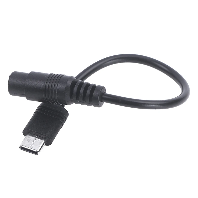 1PC DC Type-c Female To 5.5*2.1 Female Cables 5521 Power Jack DC Power Conector 5.5x2.1 Adapter USB Type C Converter