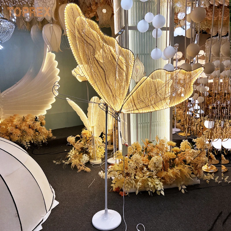 new arrival Butterfly wedding aisle lights  reception butterfly lighting lanterns for weddings