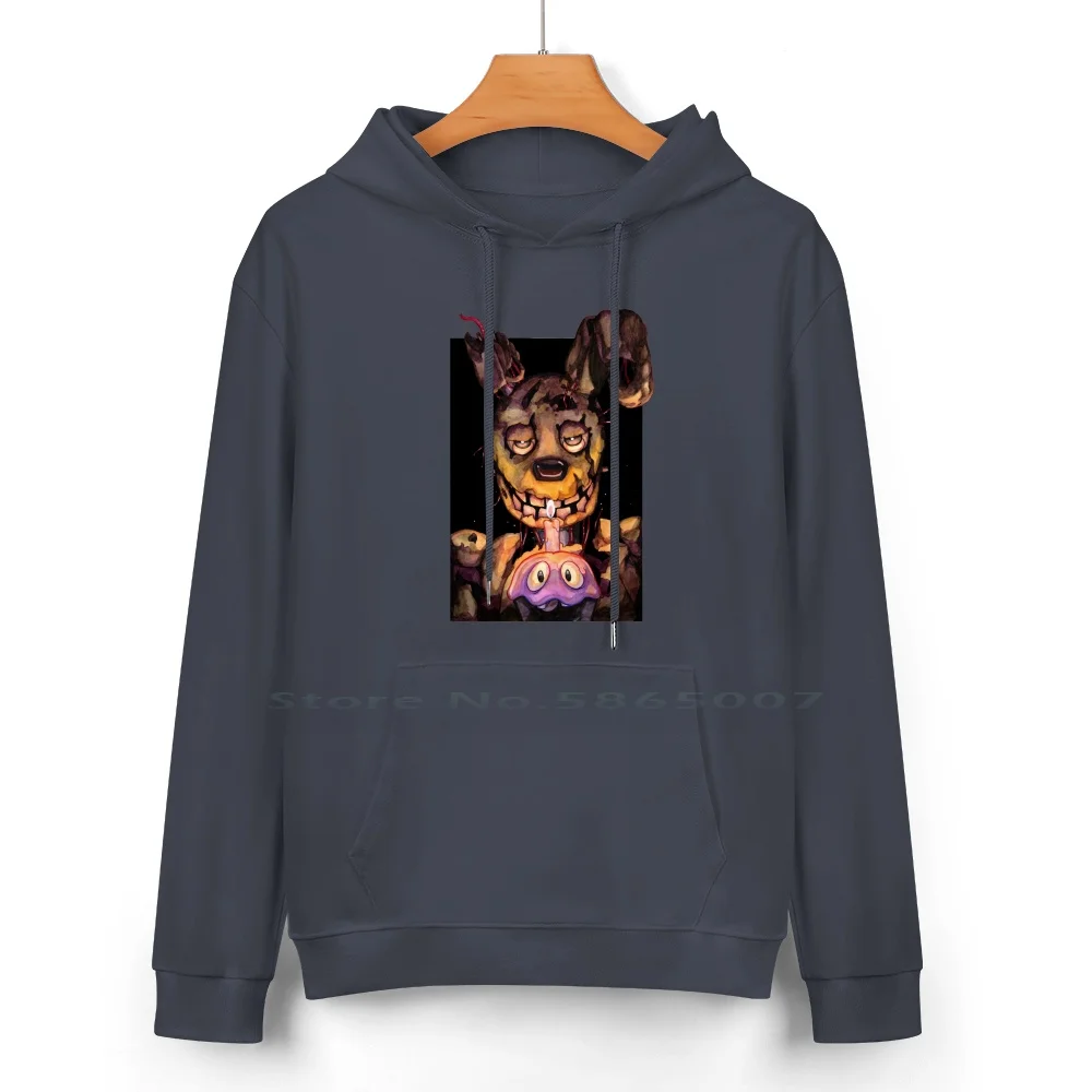 Celebrate! Cotton Hoodie Sweater 24 Colors 5naf Five Nights At Fnaf 3 Springtrap Spring Bonnie Watercolor Fanart Dark Video