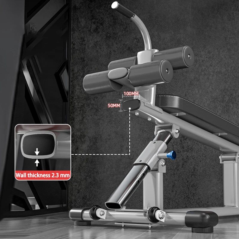 مقعد دمبل تجاري قابل للطي لعام 2025، مقعد وزن، قابل للتعديل وقابل للطي - مثالي لضغط المقعد وتدريبات القوة #3