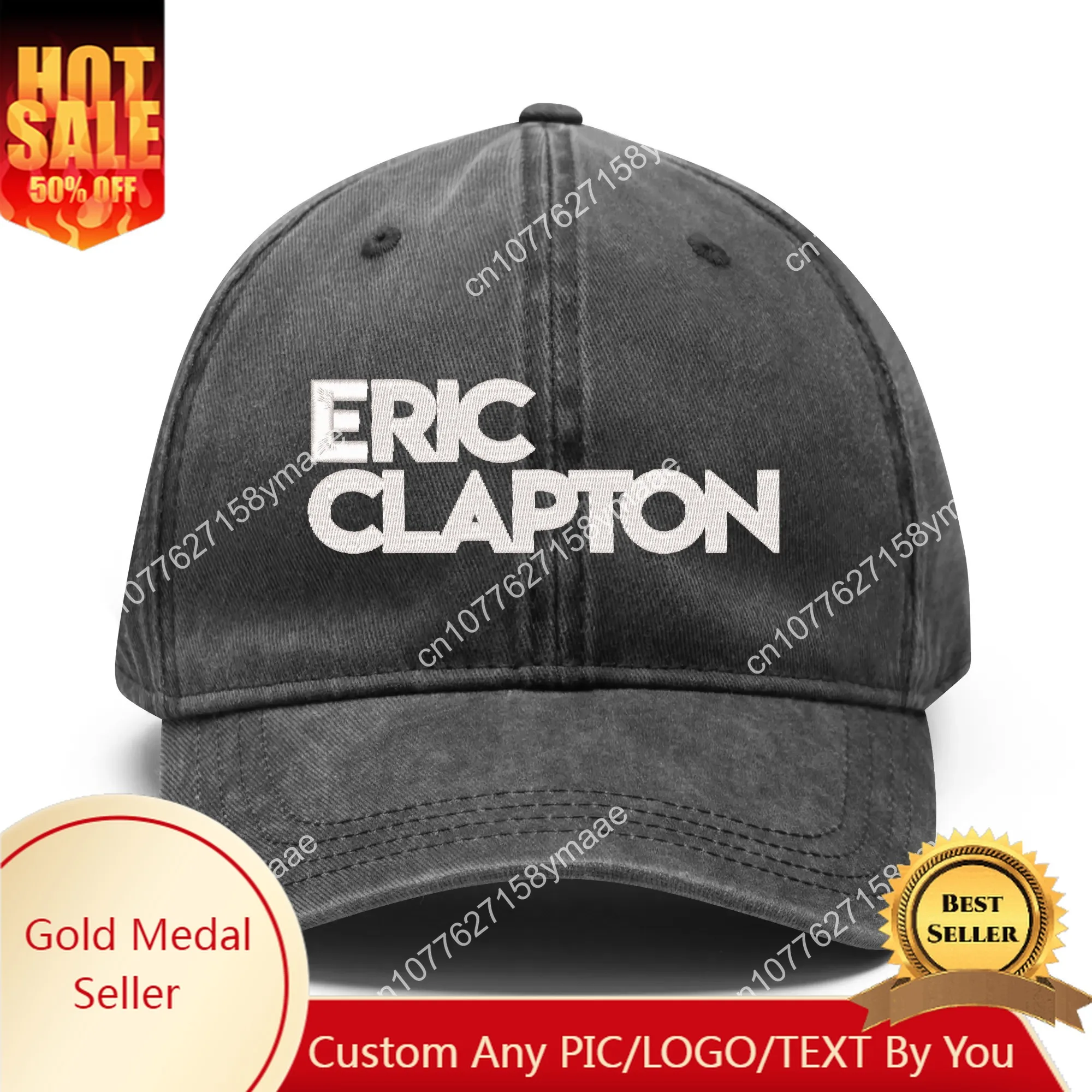 

Eric Clapton Embroidery Hats Mens Womens Sports Baseball Hat Hip Hop Customized Made Caps Personalized Text Cowboy Trucker Cap