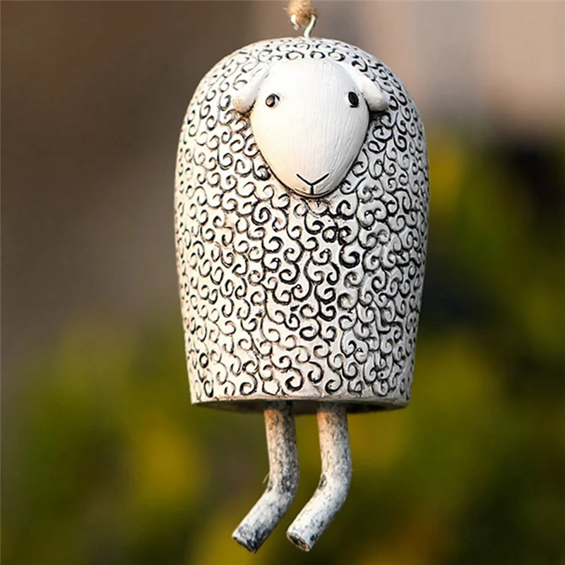 

ABJO-Vintage Wind Chime - Boho Style, Suitable For Outdoor, Garden, Patio Decoration. Cute Animal Groundhog Wind Chime Durable ,