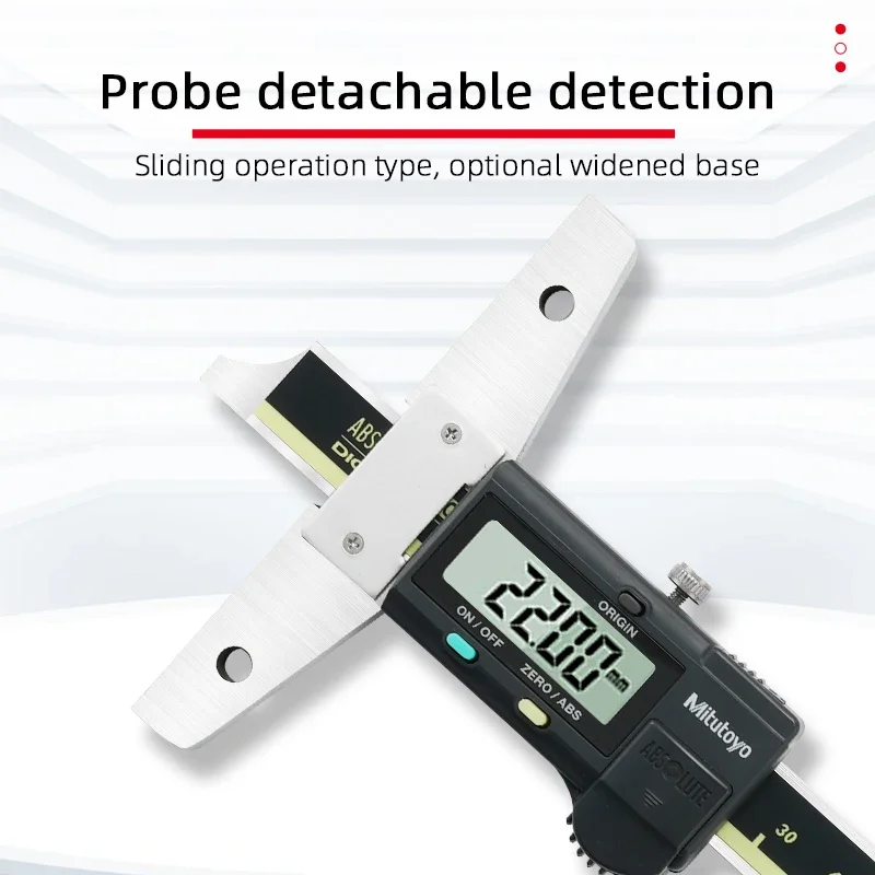Высококачественный цифровой глубиномер Mitutoyo, Измерение глубины 0-150 мм