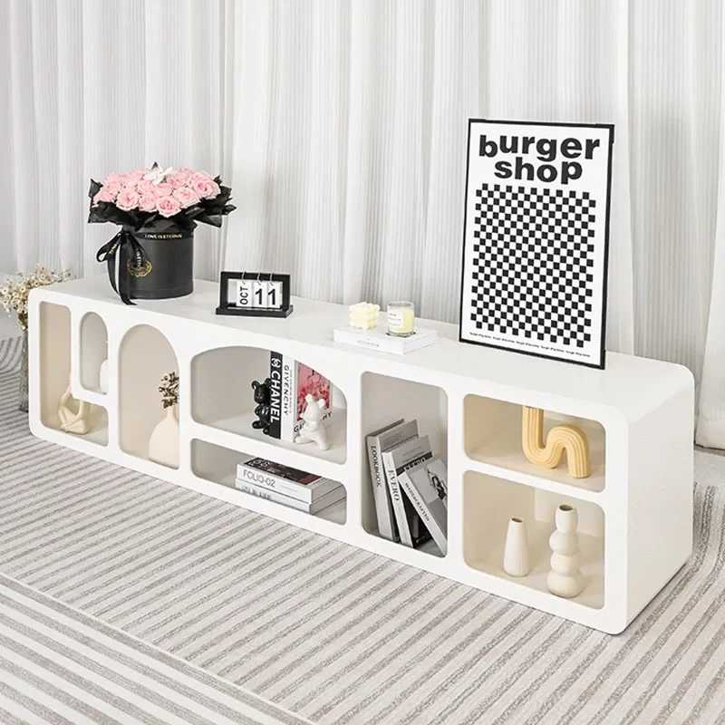 

Organizer Display Living Room Cabinet Storage Space Saving Designer Entryways Tv Cabinet Nordic Water Resistant Durable Dresser