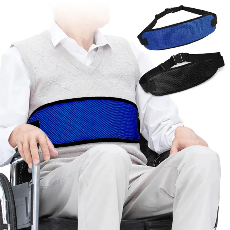 

Wheelchair Seat Belt Adjustable Quick Release Restraints Straps Chair Waist Lap Strap For Elderly Or Legs Patient Care