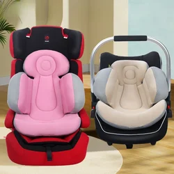 Cojín para asiento de cochecito de bebé recién nacido, cesta de seguridad, asiento de seguridad, cojín interior, almohadilla protectora, cojín de cintura de algodón Universal para bebé