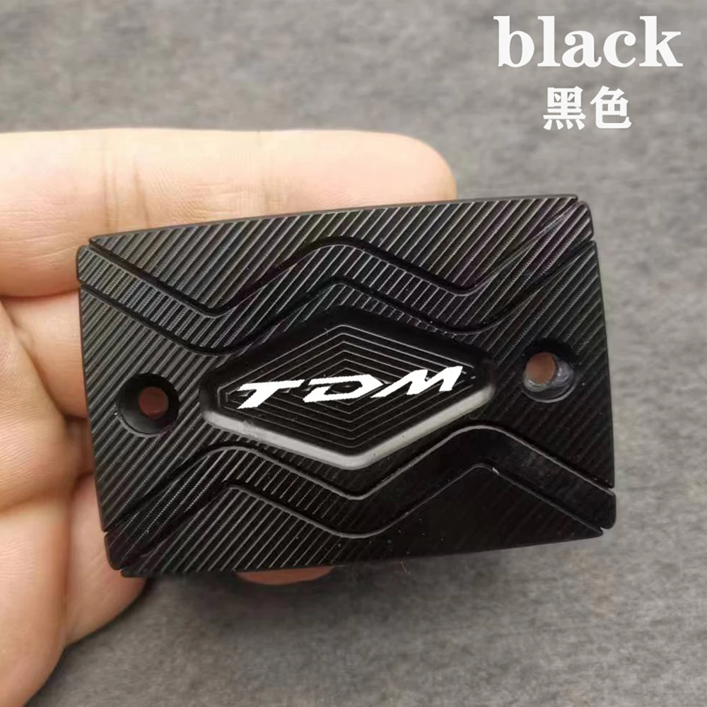 For YAMAHA TDM 900 TDM900 New 3D Motorcycle accessories front brake fluid main cylinder oil tank cover