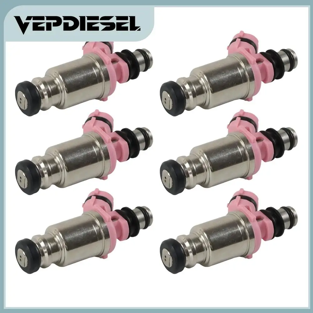 

1 комплект топливных форсунок Common Rail для Toyota 1992-1997 Land Cruiser Lexus 1996-1998 LX450 4,5L V8, часть # 23250-74080 23209-74080