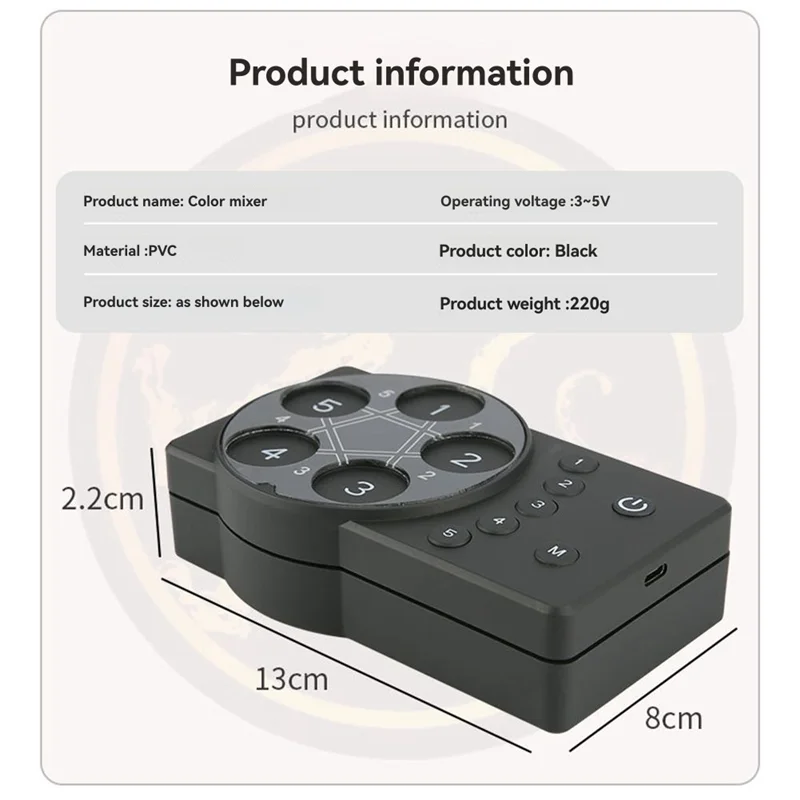 -A14E Tattoo Ink Pigment Stirrer หมึกไฟฟ้าผสมเล็บขนตากาวและภาษาโปลิชคําผสม Lab Vortexer สําหรับหลอด