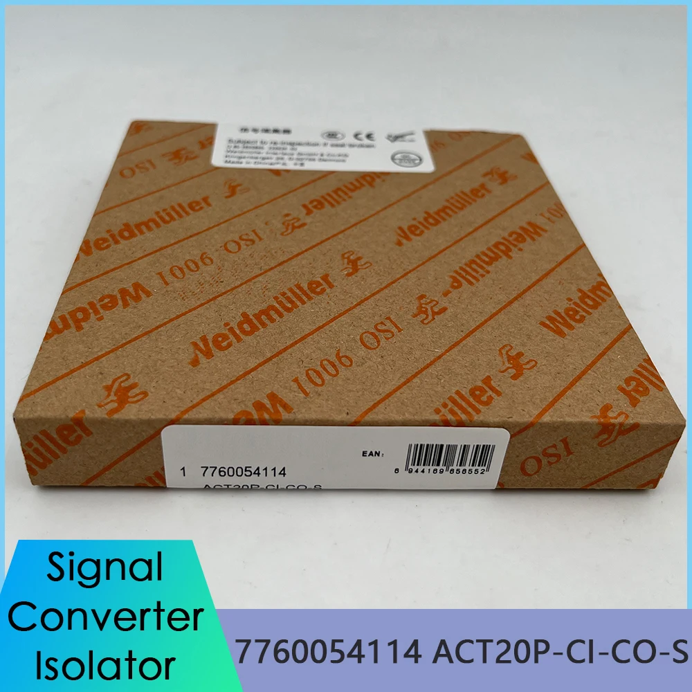 High Quality 7760054114 ACT20P-CI-CO-S Signal Converter Isolator For Weidmuller Fast Ship