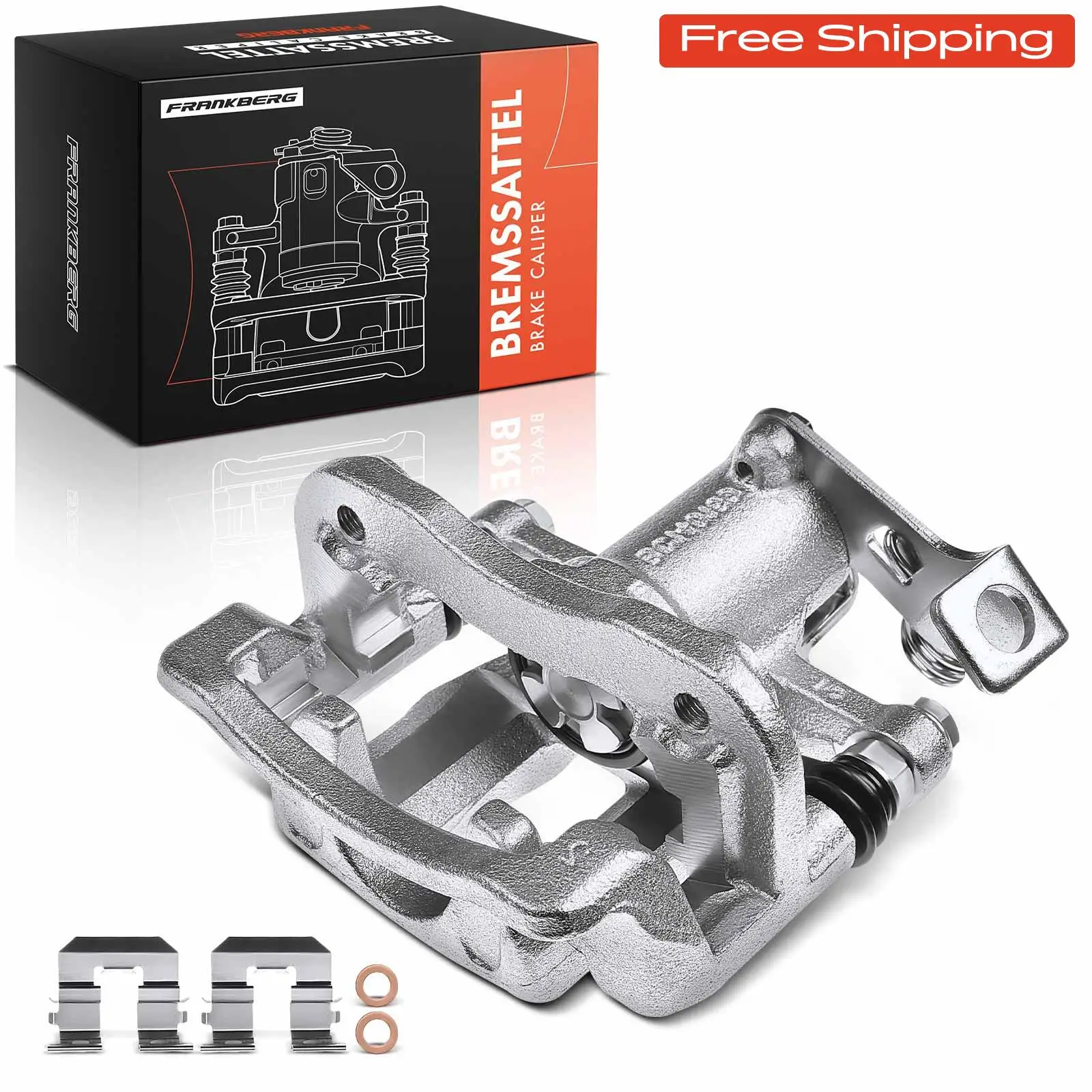 Frankberg 1x Étrier de frein arrière gauche pour Hyundai i10 i20 Active KIA Rio III 19-B6811 58310 C8A30 58310 B4A30
