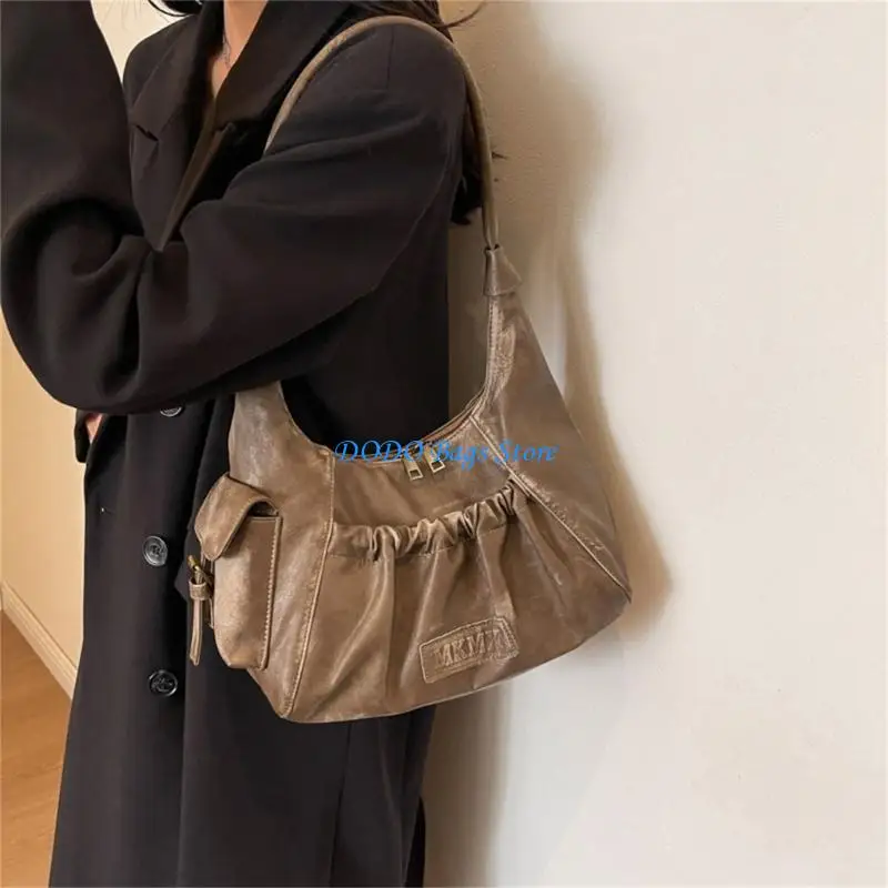 

Shoulder Bag for Women Girls Trendy Evening Clutch Purse Pu Leather Under the Arm Purses Slings Bag Handbag Saddles Bag