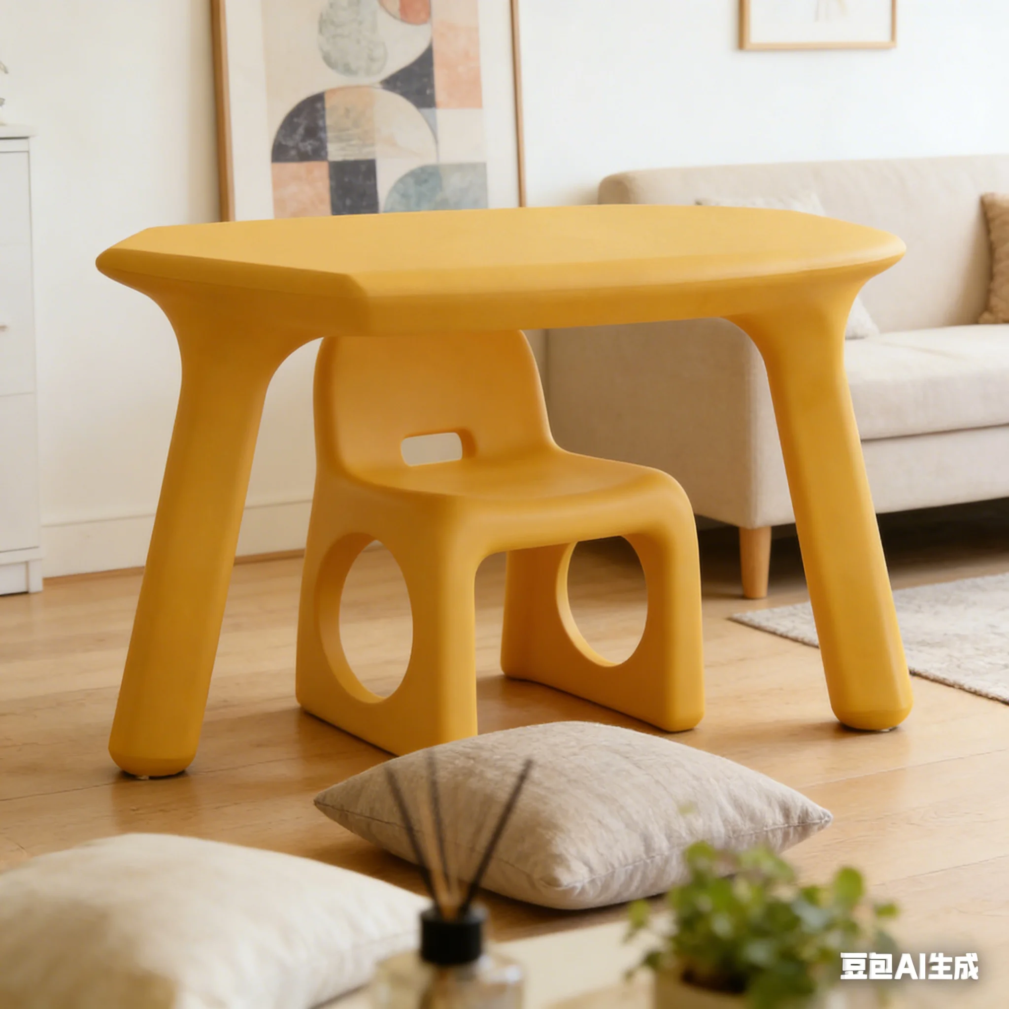 aoliviya-モダンライトレジャー子供用学習机ライティングデスクチェアセット本棚一体型ホームスクールキッズライト-b9