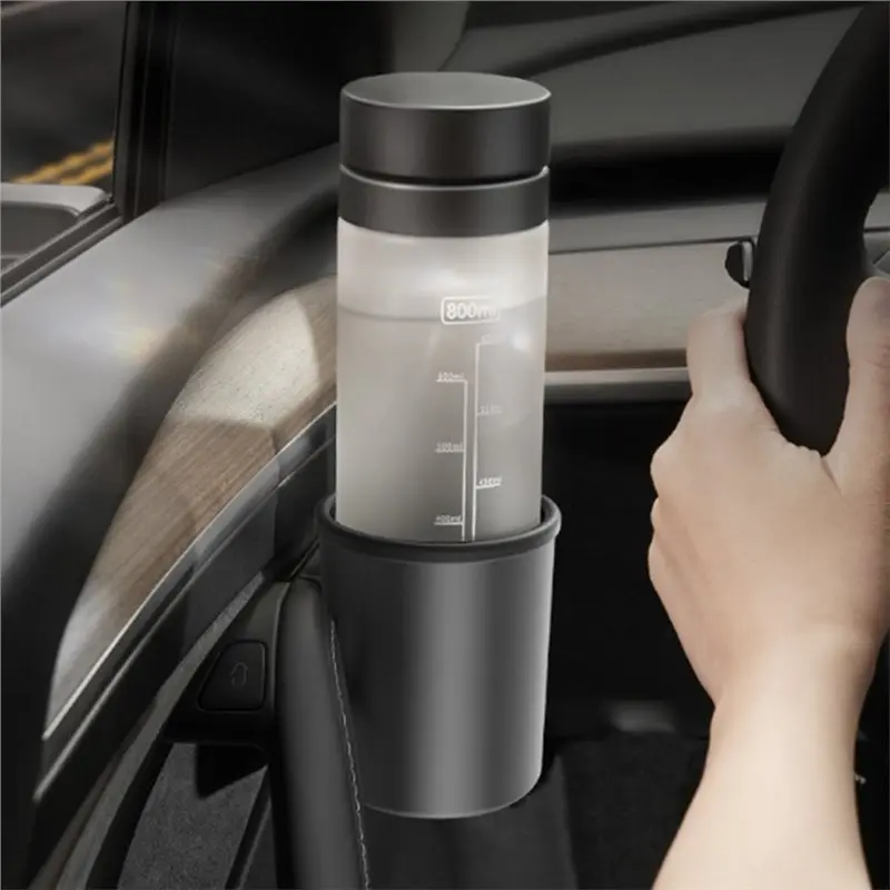 테슬라 모델 3 하이랜드 2025 전용 친환경 차량 도어 컵 홀더 세트(4개) 도어 컵 보관함 액세서리