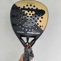 Bullpadel Beach Paddle Tennis Racket 3K 18K Carbon Fiber Professional Training Unisex Single Paddle for Beach Sports Fitness 6