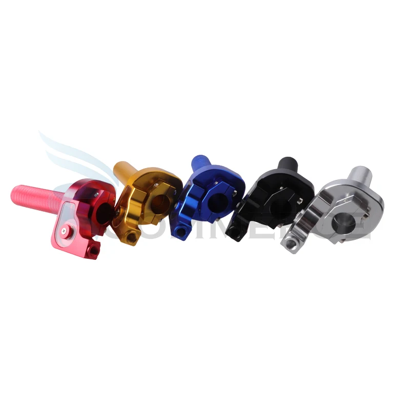 Motorcycle Universal 7/8\'\' Handlebar CNC Aluminum Throttle Grip Quick Twister For Honda CRF50 70 IRBIS Kawasaki Dirt Pit Bike