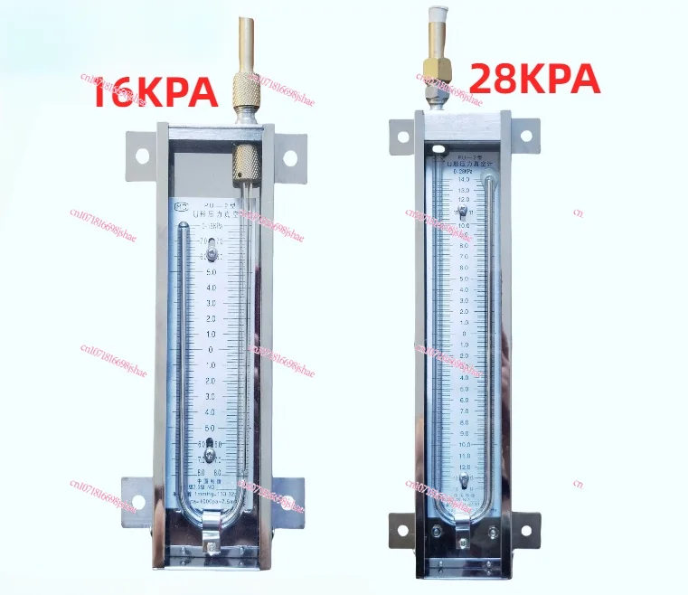 

Вакуумметр U-типа Ртутный вакуумметр PU-2, 140 кПа, 15 кПа, закрытый вакуумметр из нержавеющей стали