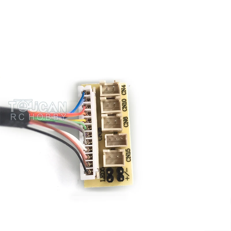 Anello di contatto elettrico per serbatoio HENG LONG RC 1/16 7.0 per Big Small 360 °   Ingranaggio rotante Accessori RC Giocattoli RC Modello TH18499