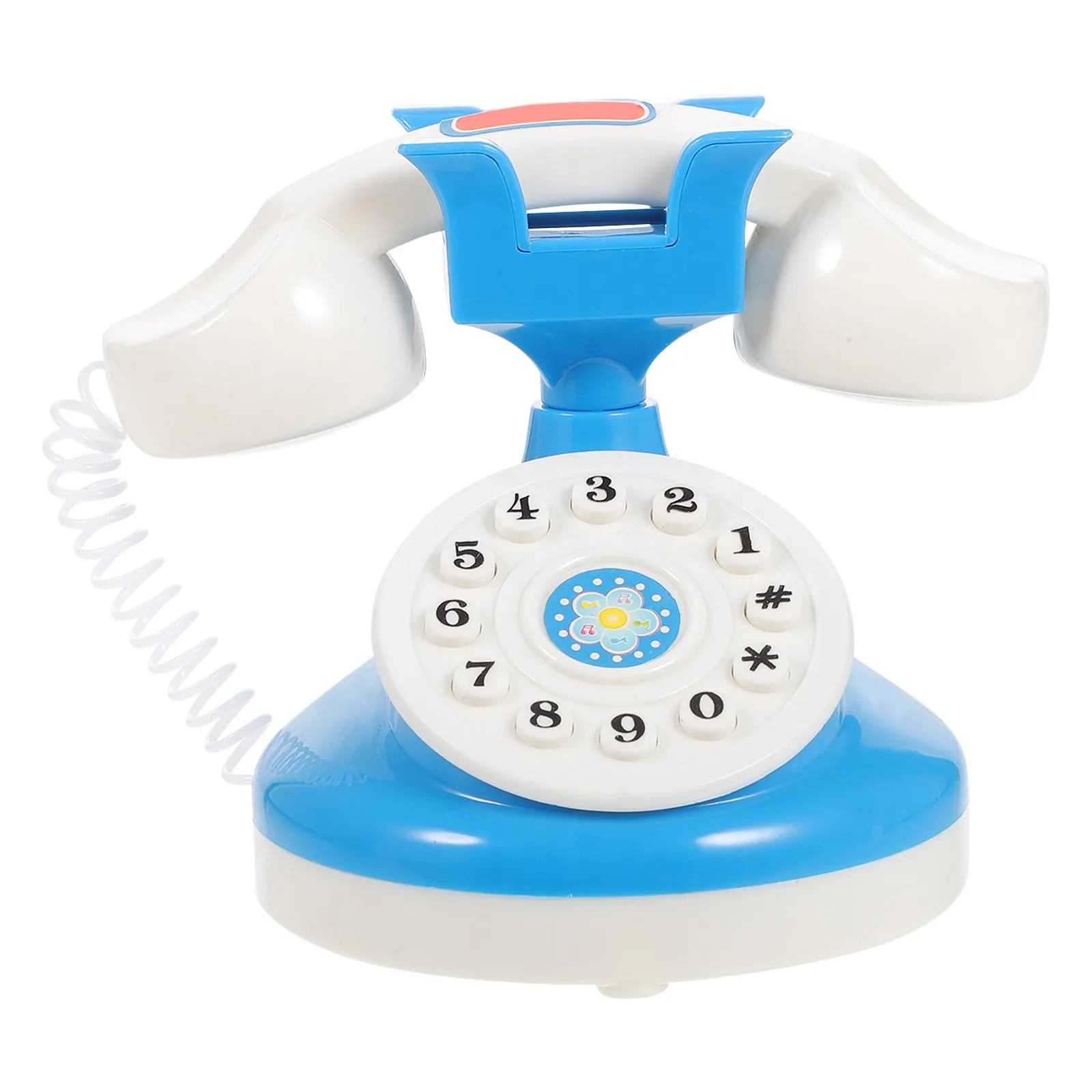 

1Pcs Cartoon Telephone Simulation Home Appliance Plaything Plastic Interactive Role Play Educational Intelligence Development