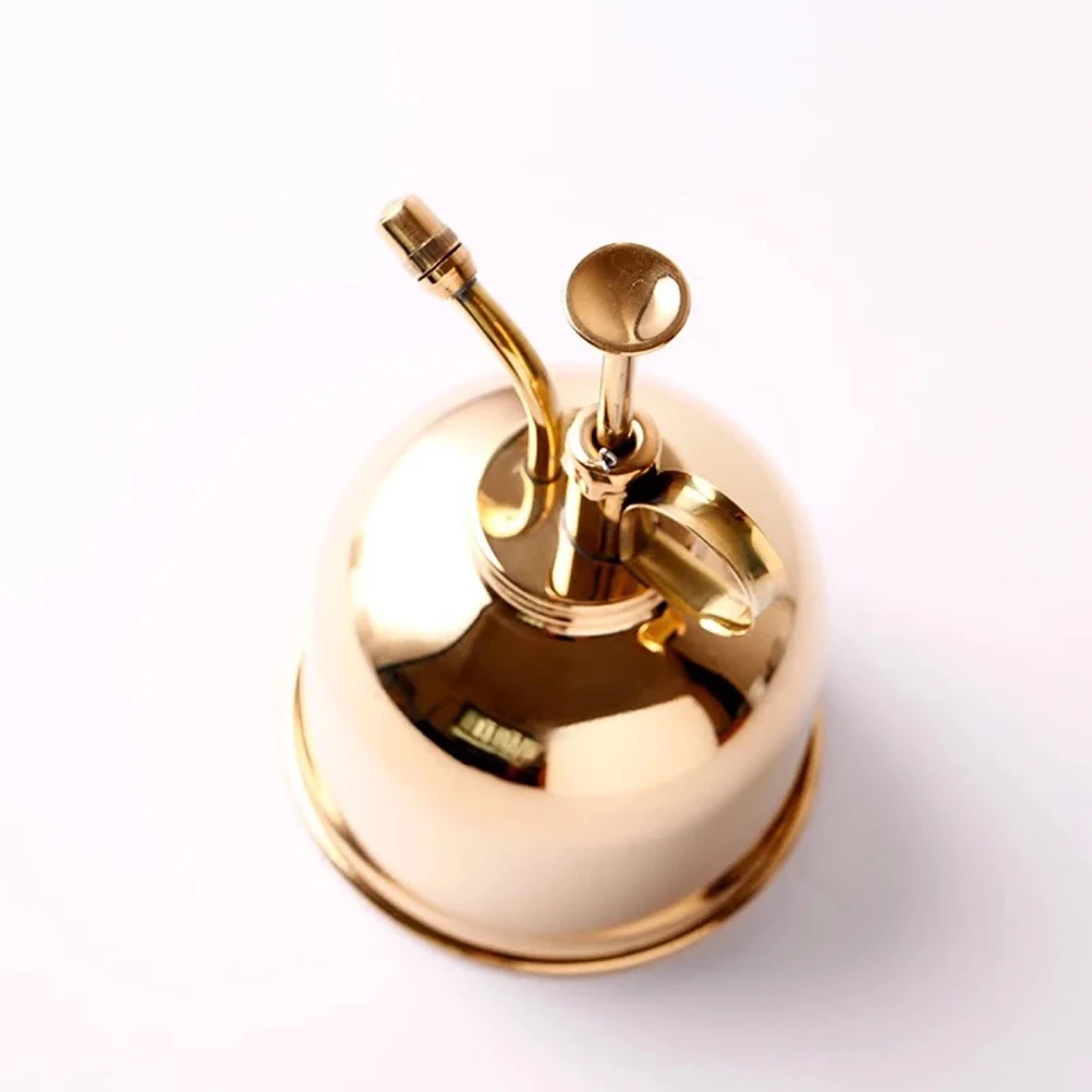 

Retro Watering Can Pot Spray Bottle Vintage Brass Plant Mister Stain Resistant Finish Gardening Tool For Tropical Plants